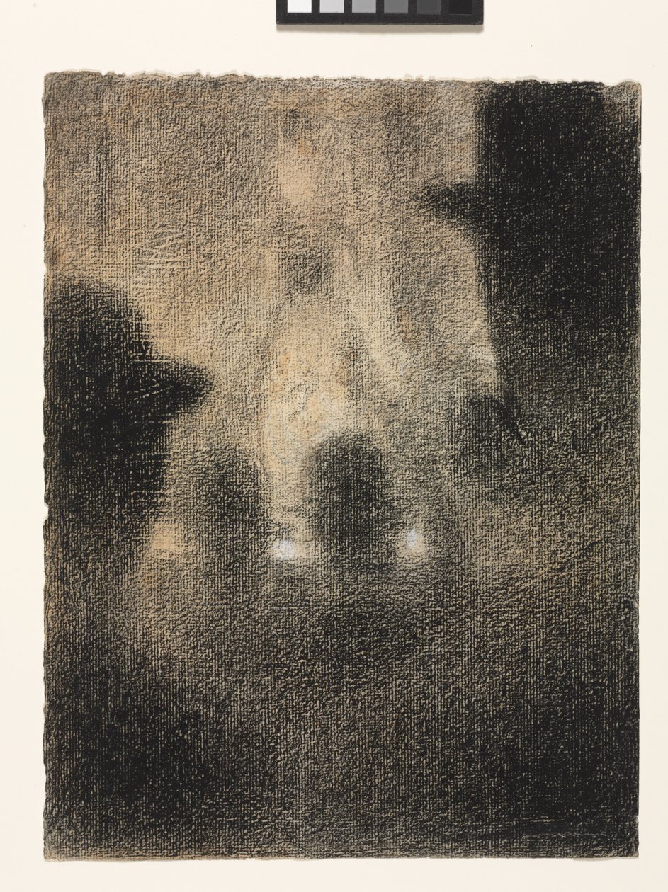 Kafe-konser, 1887-88 by Georges Pierre Seurat