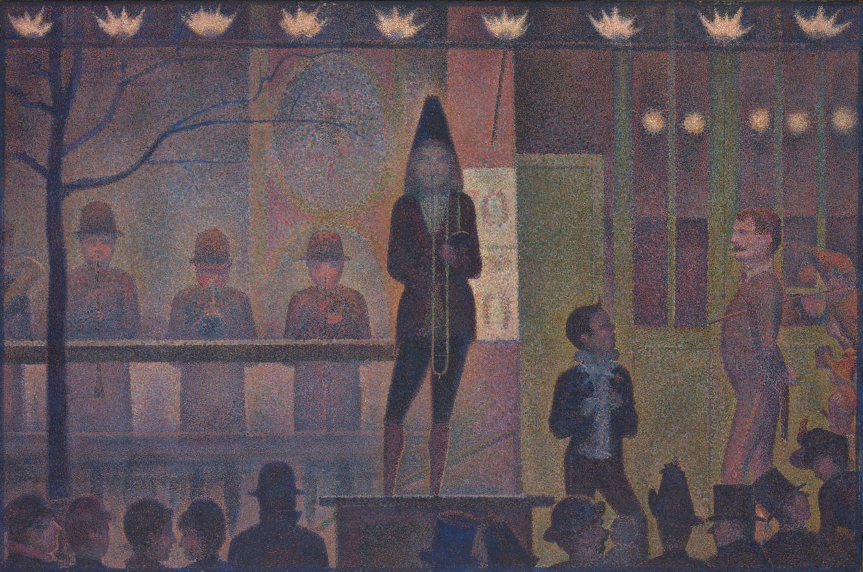 Sirk Gösterisi (Parade de cirque) by Georges Pierre Seurat