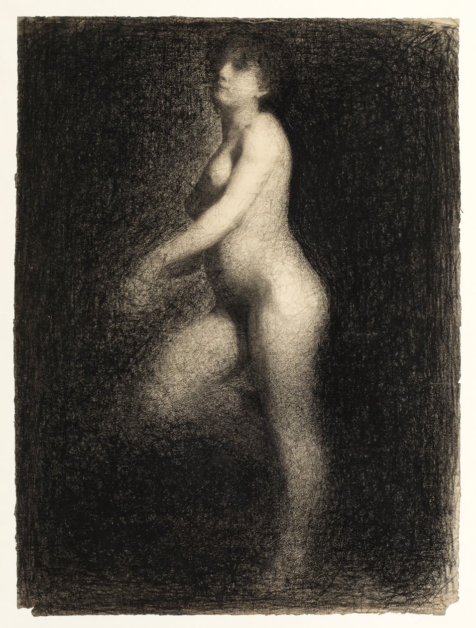 Çıplak kadın, c.1879-81 by Georges Pierre Seurat