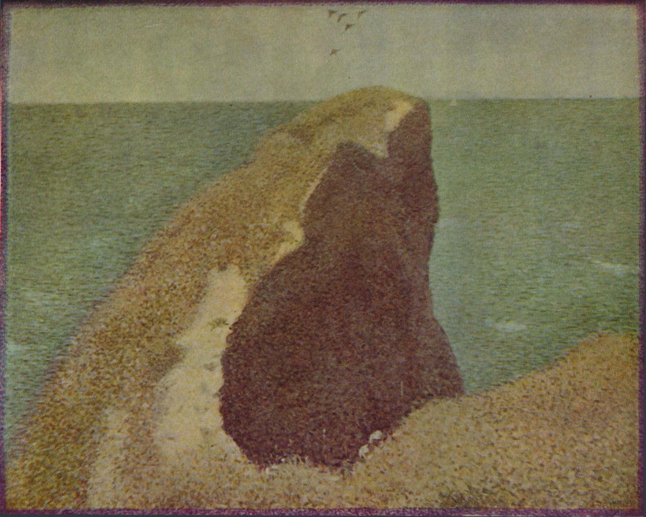 Bec Du Hoc, Grandcamp, 1885, 1937. by Georges Pierre Seurat