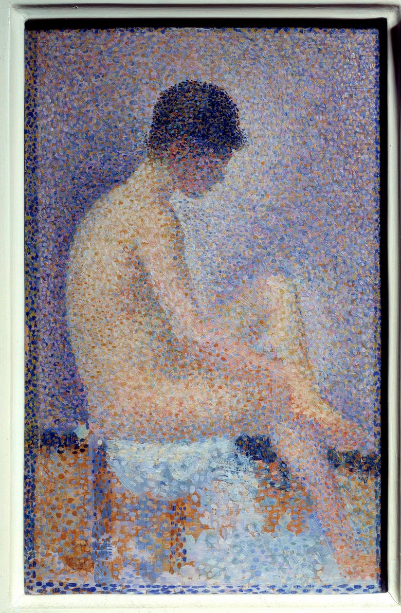 Profil yükleyici Boyama Georges Seurat (1859-1881) 1887 Dim. 0,25x0,16 m Paris musee d