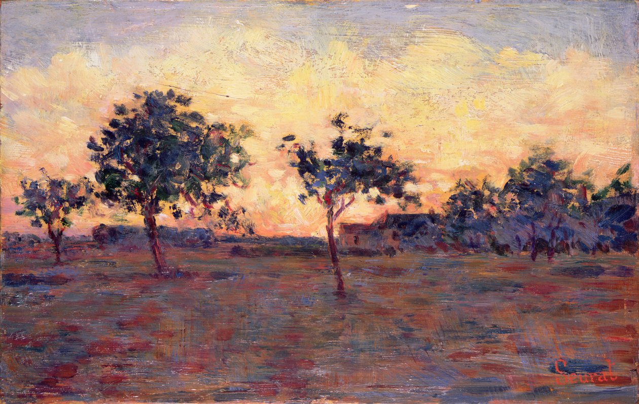 Gun batimi by Georges Pierre Seurat