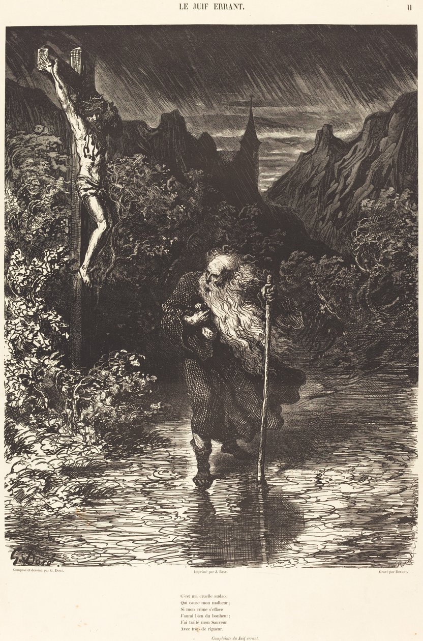 Gezici Yahudi by Georges Rouget after Gustave Doré