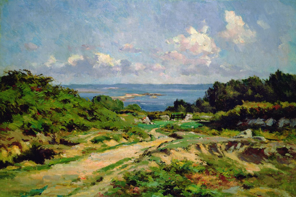 Deniz manzaralı, Morbihan by Georges Serrier