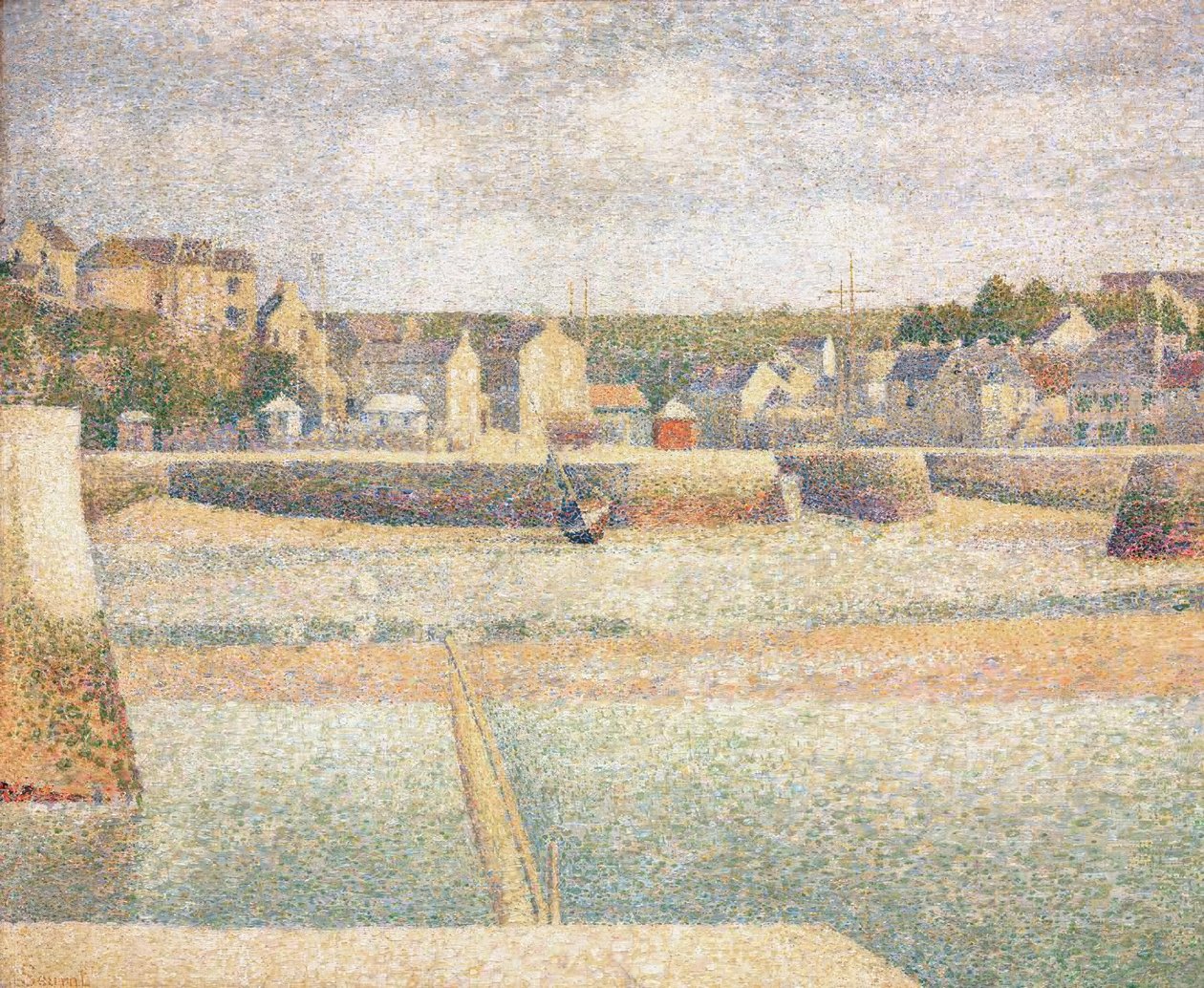 Düşük gelgitte Porten-Bessin