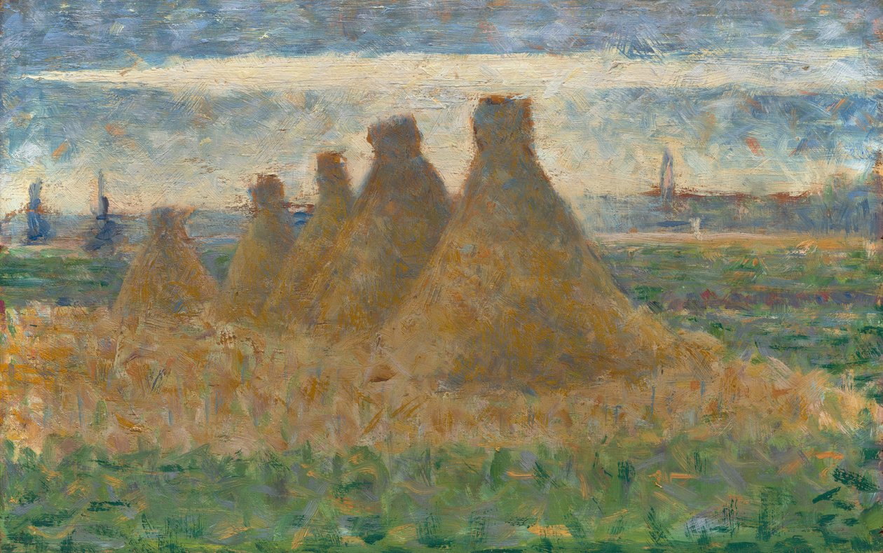 samanlıklar by Georges Seurat