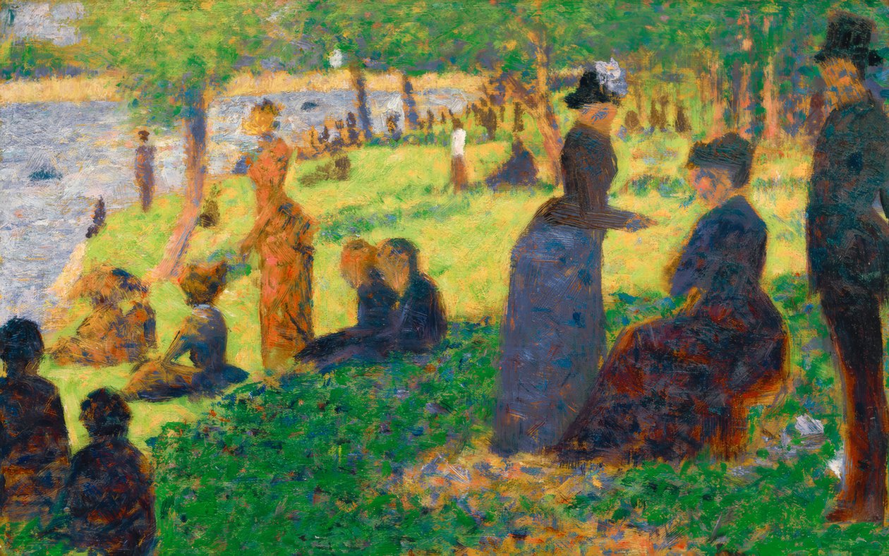 büyük kase by Georges Seurat