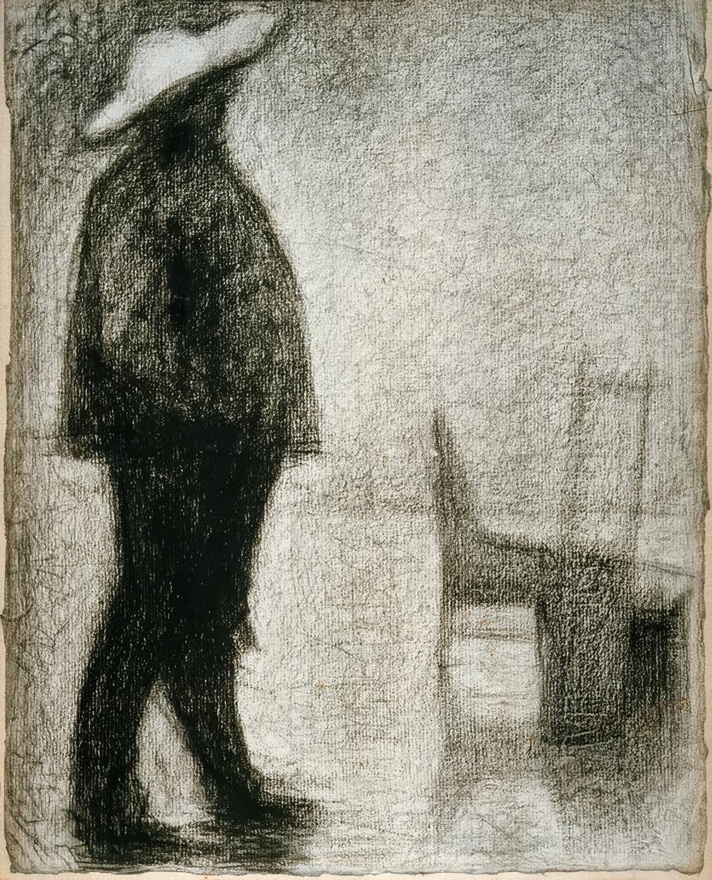 Son giriş by Georges Seurat