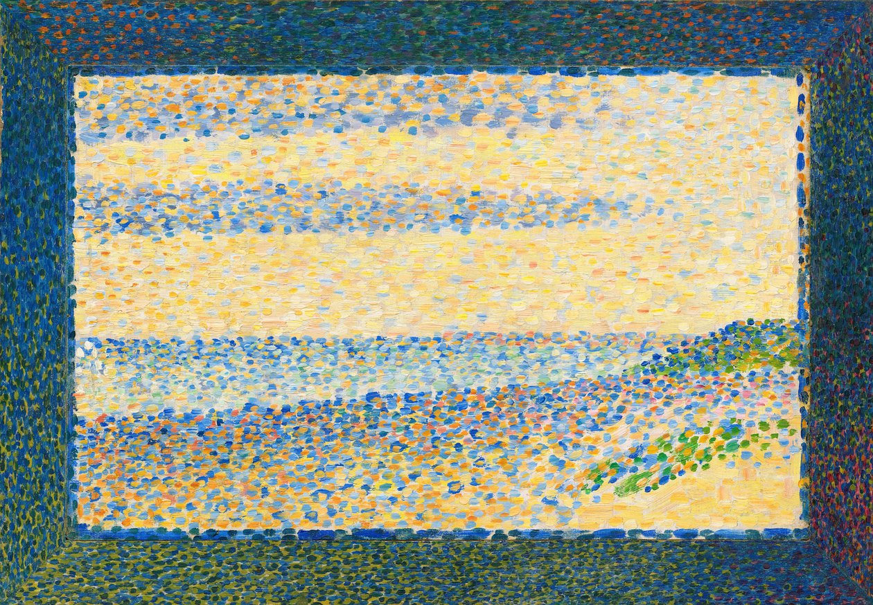 Deniz Manzarası (Çakıl Çizgileri) by Georges Seurat