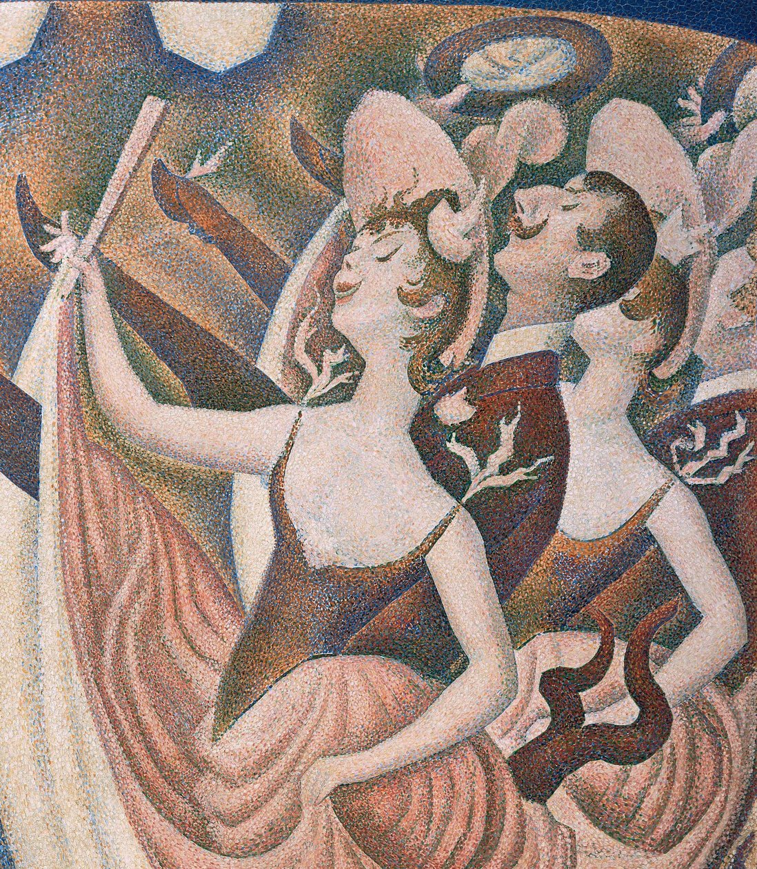 Can-Can by Georges Seurat
