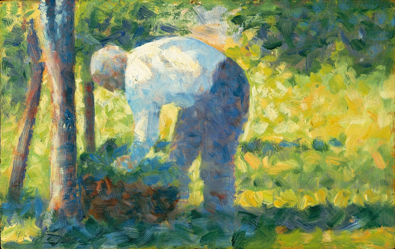 Bahçıvan, 1882-83 by Georges Seurat