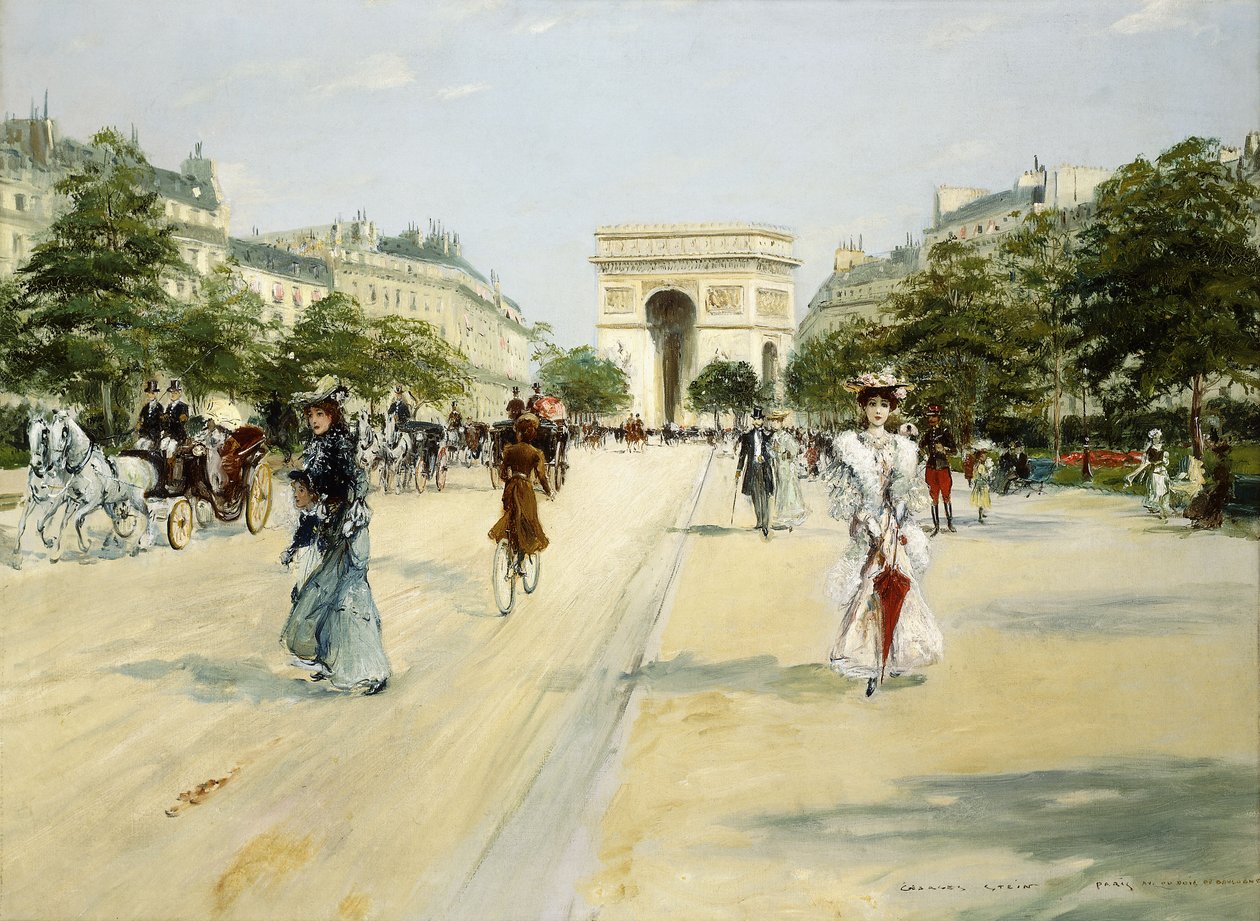 Bois de Boulogne Bulvarı; Bois de Boulogne Bulvarı, by Georges Stein