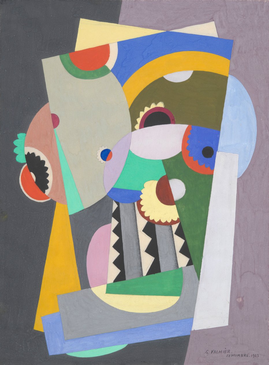 Kompozisyon, 1923 by Georges Valmier