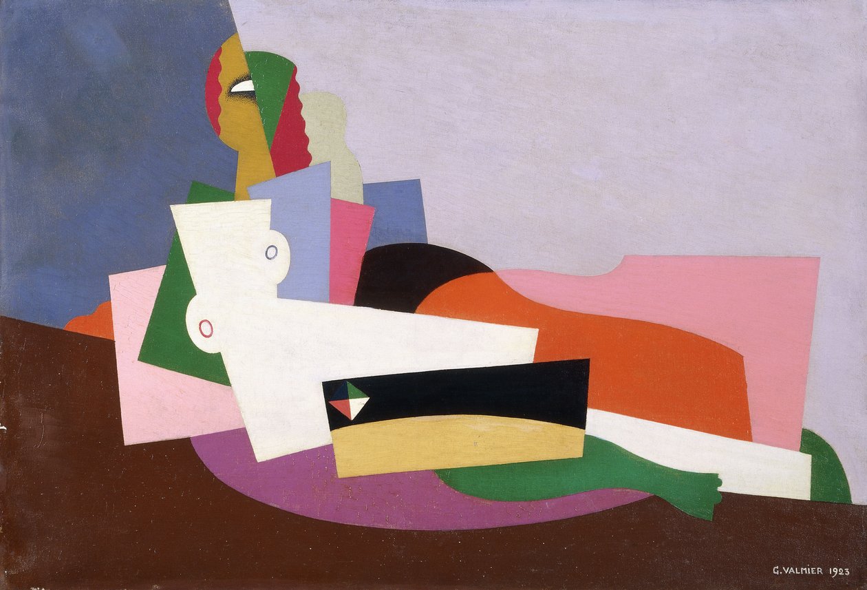 Reclining Nude, 1923 by Georges Valmier