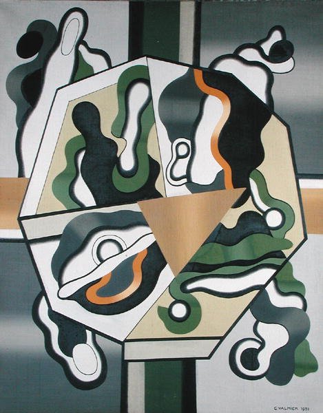 Beş Duyu, 1931 by Georges Valmier