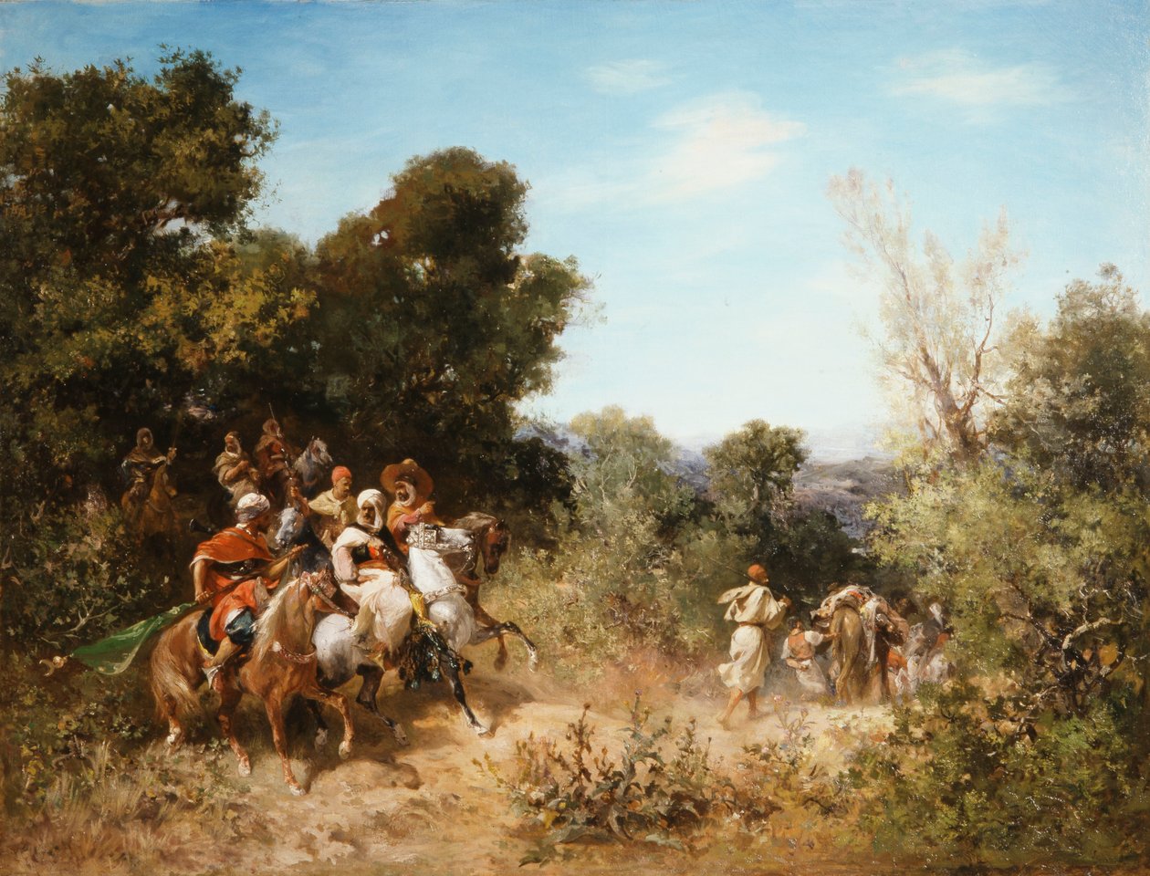 Arap Atlıları, by Georges Washington