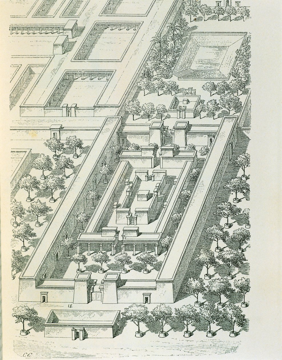 Georges Perrot (1832-1914) ve Charles Chipiez (1835-1901) tarafından Tell el-Amarna