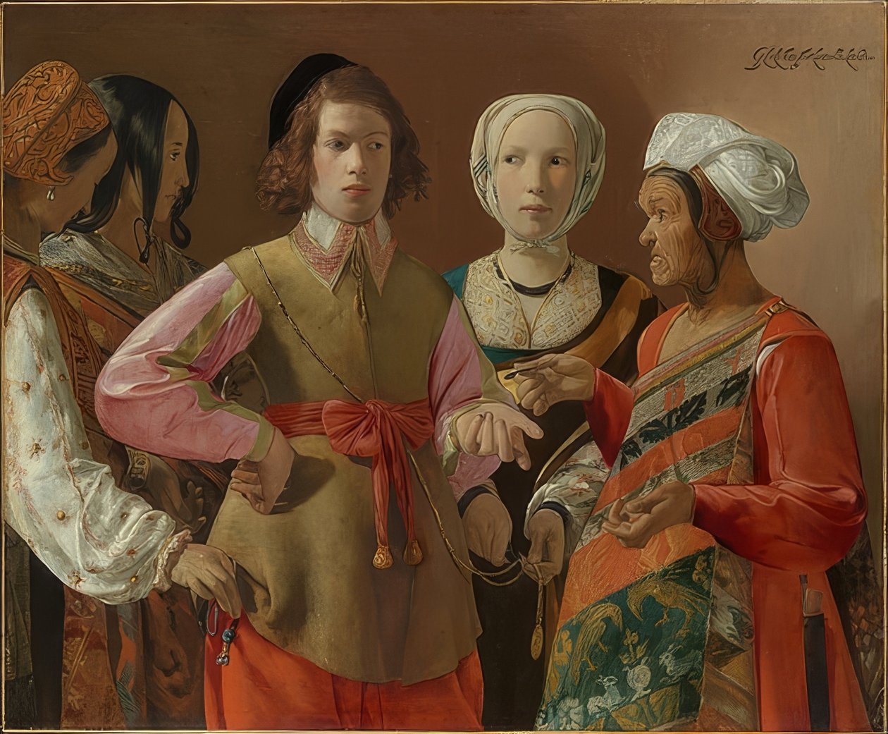 Falcı. Muhtemelen 1630
