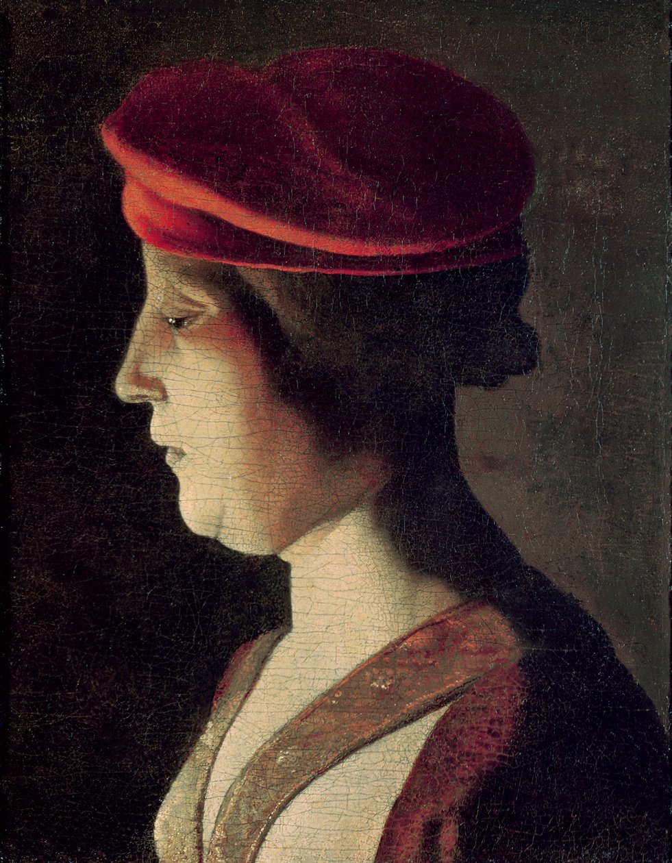 Bir Kadının Başı by Georges de La Tour