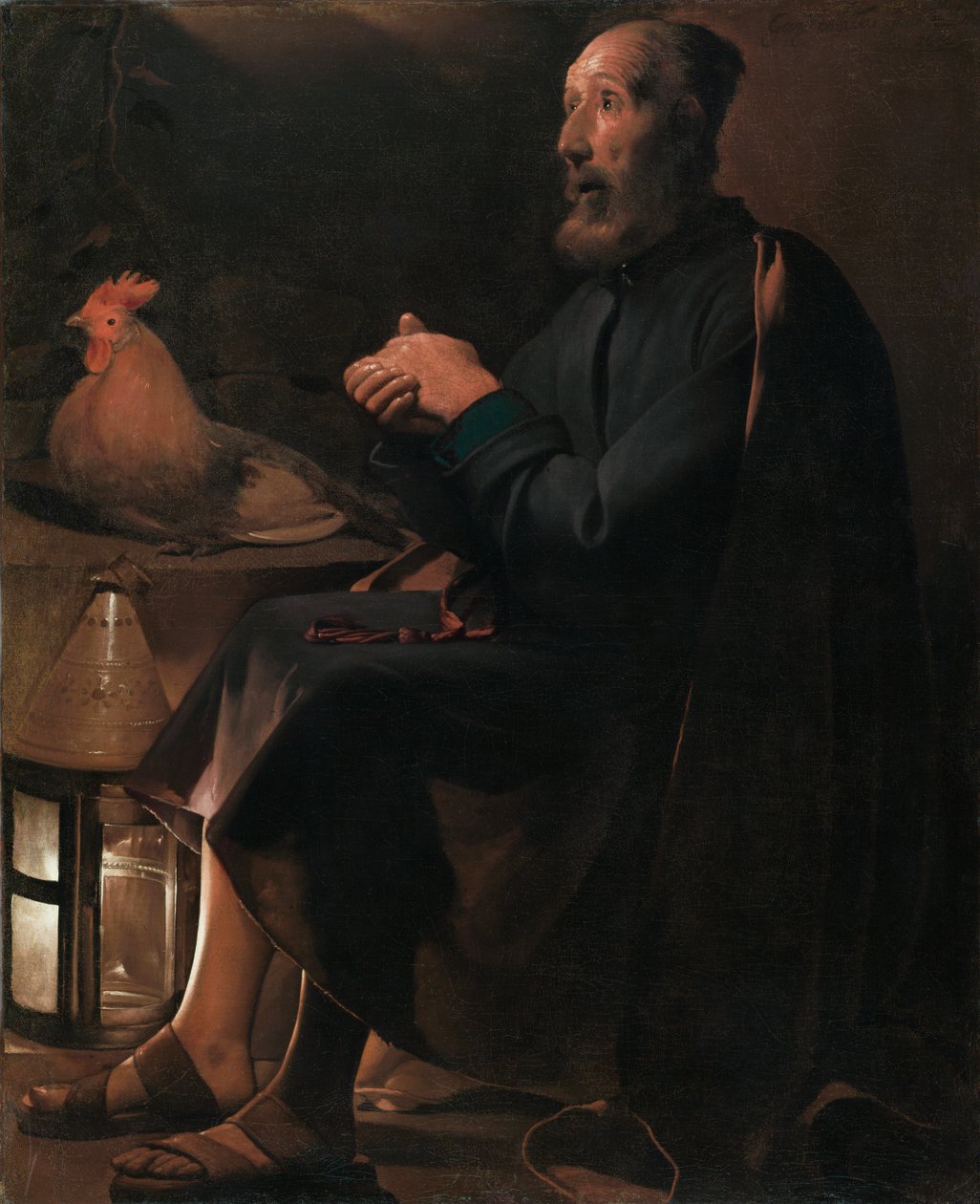 Aziz Peter Tövbekar by Georges de La Tour