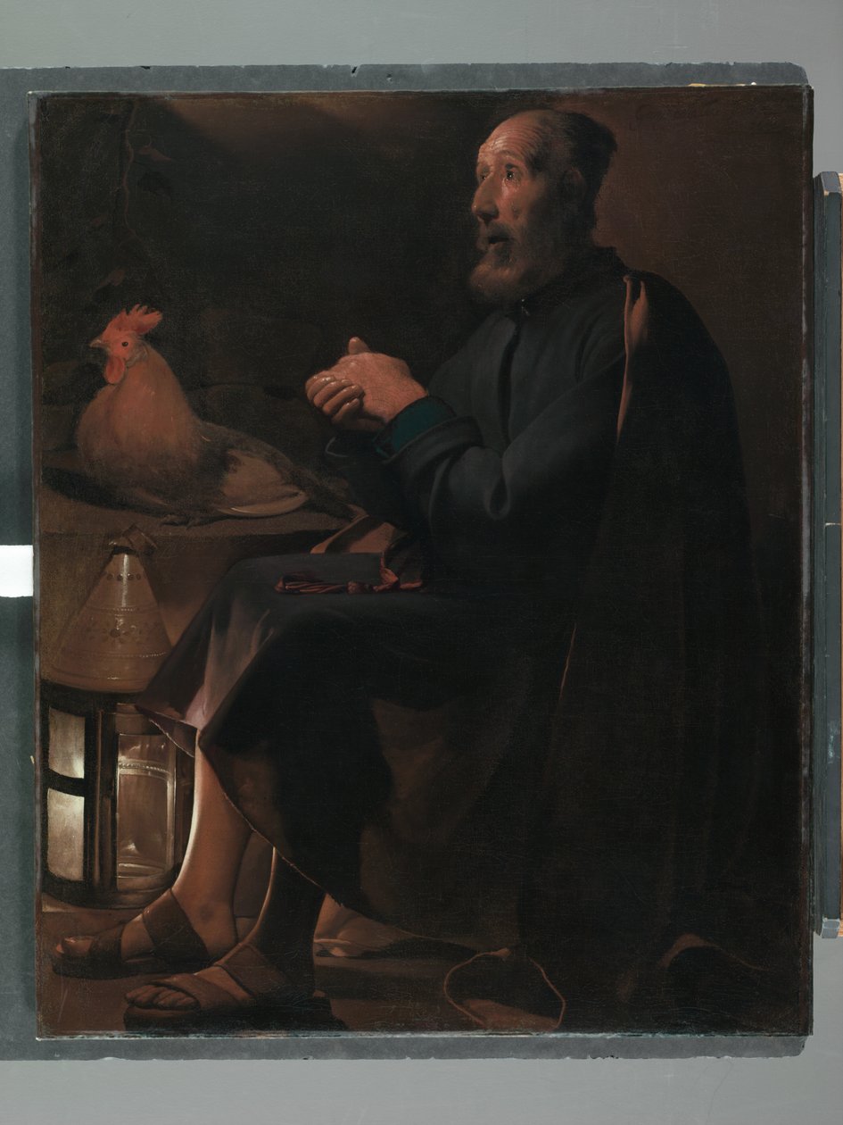 Aziz Peter Tövbekar, 1645 by Georges de La Tour