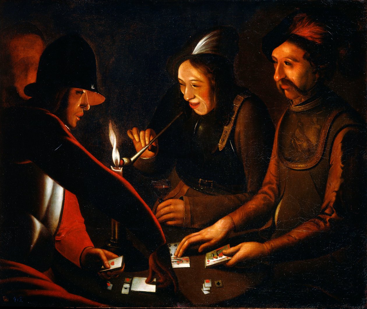 Askerler Oyun Kağıtları, 17. yüzyıl by Georges de La Tour