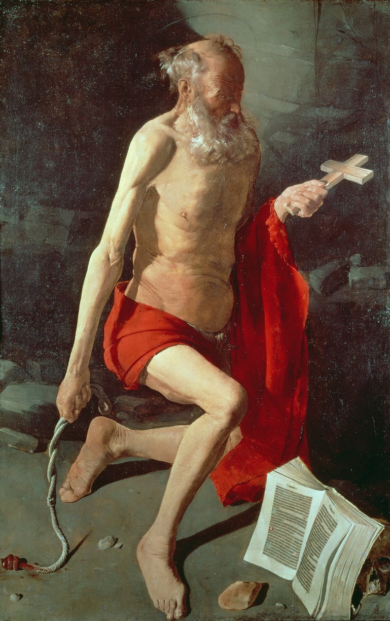 Aziz Jerome, c.1620 by Georges de La Tour