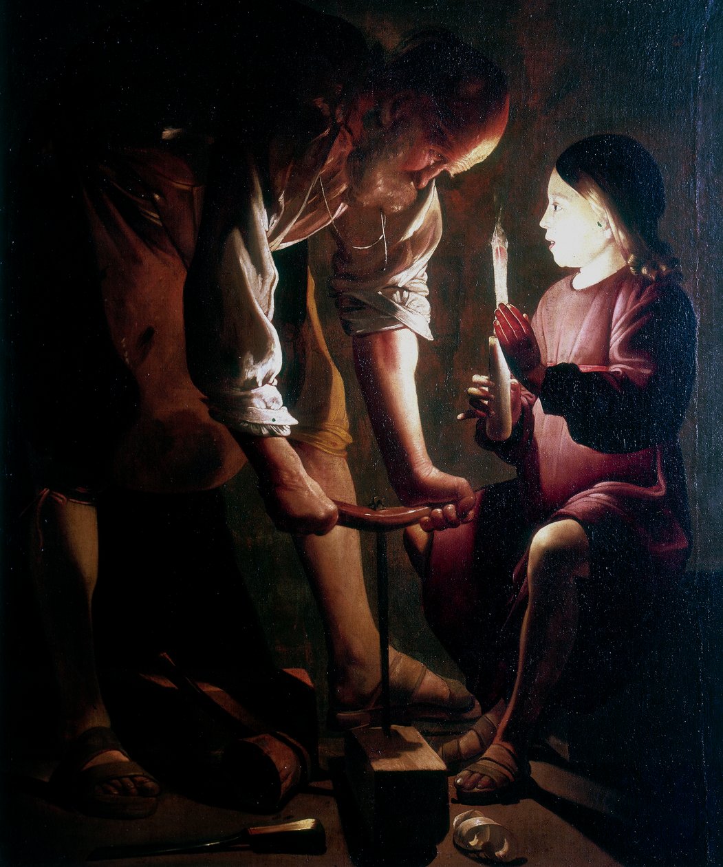Aziz Joseph marangoz, c1640 by Georges de La Tour
