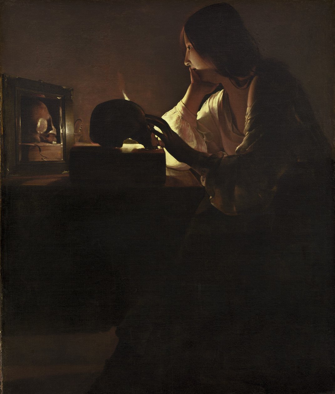 Tövbekar Magdalen, 1635-40 by Georges de La Tour