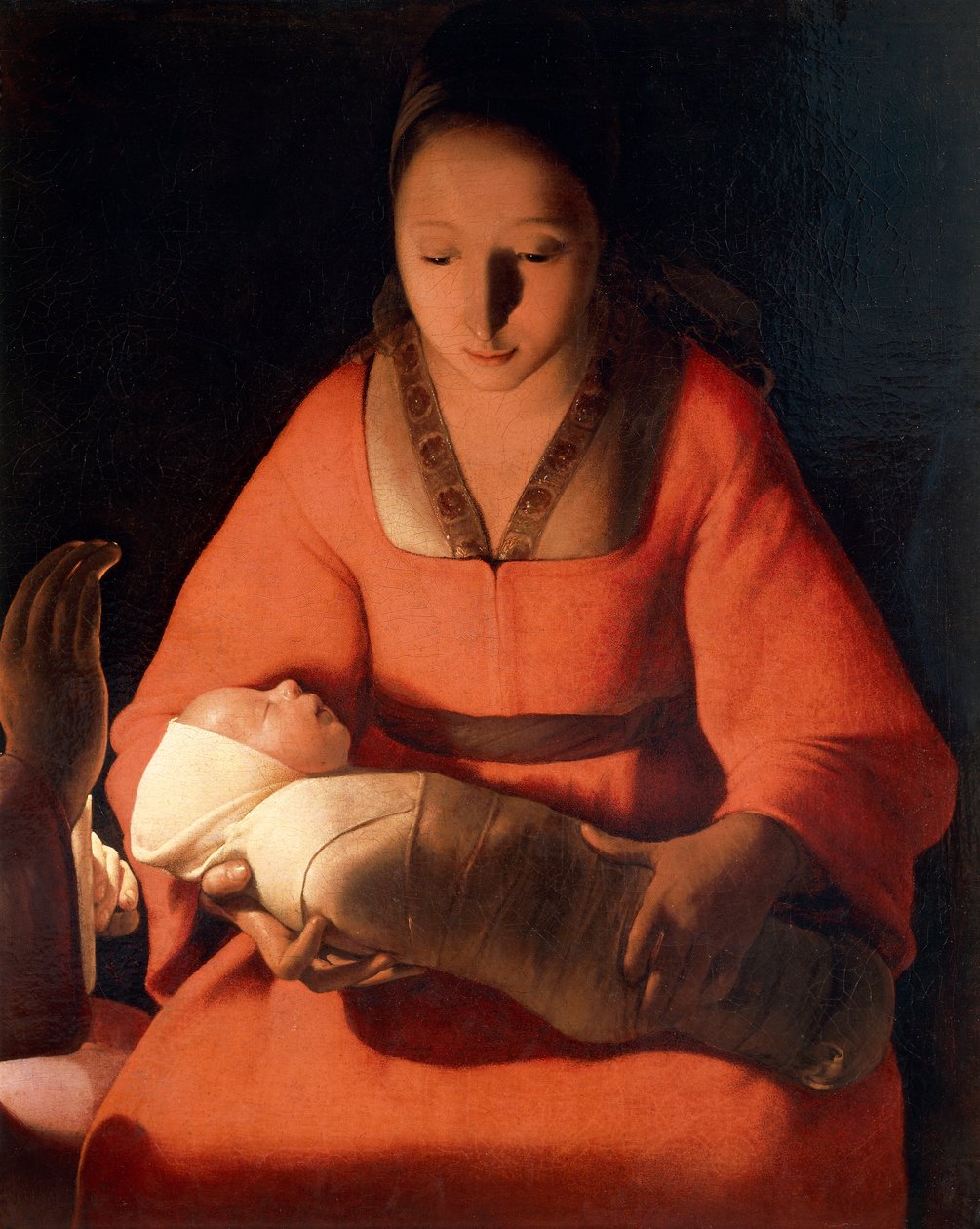Yeni doğan by Georges de La Tour