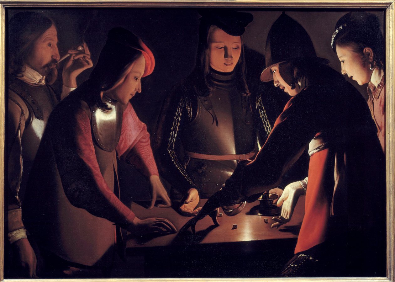 Oyuncuları. Georges De La Tour