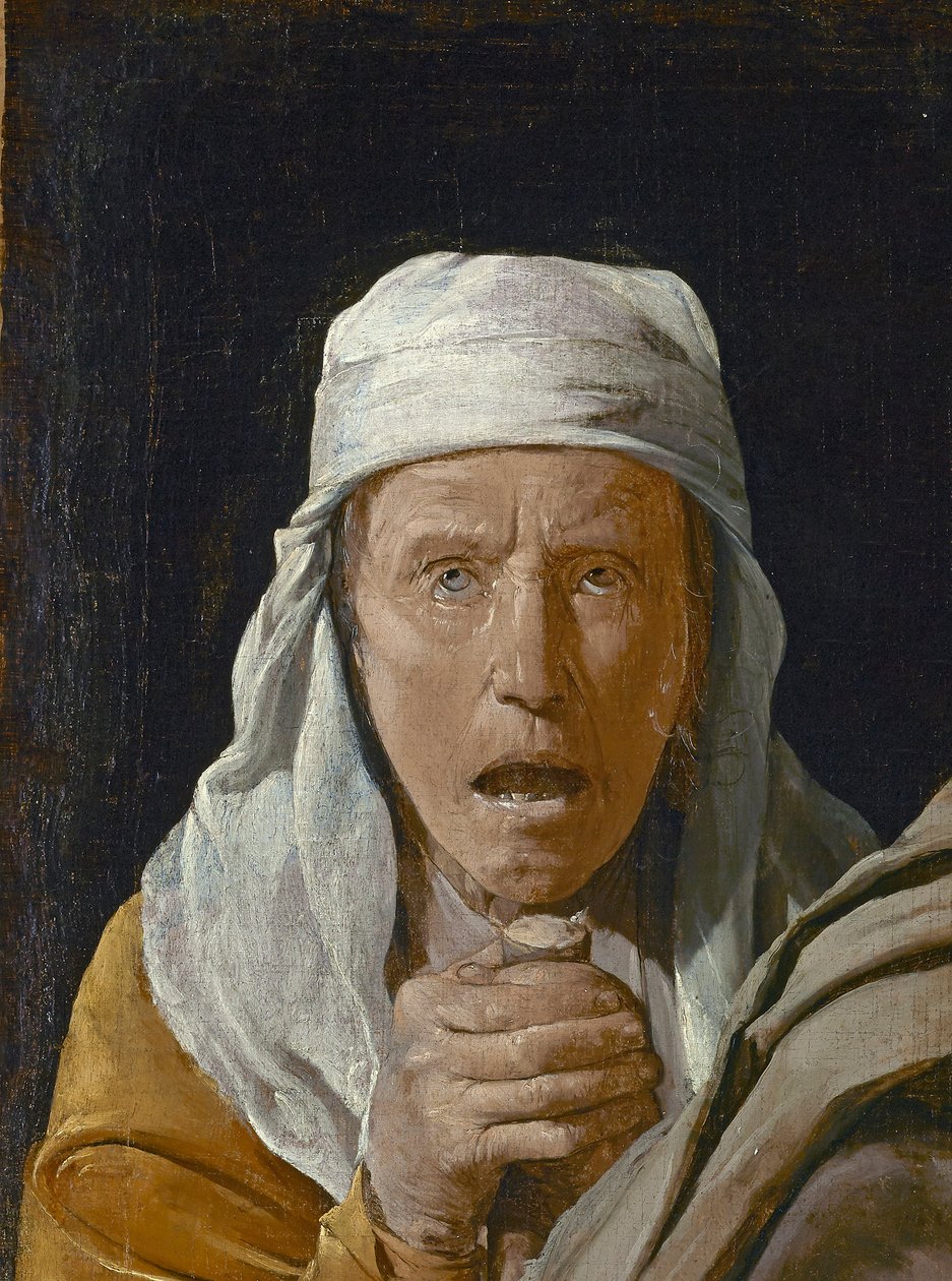 Dilencilerin Kavgası, 1625-30 dolayları (tuval üzerine yağlı boya) by Georges de La Tour