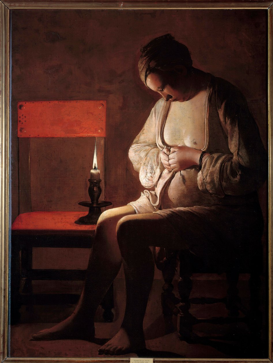 Kadında çip var. Georges De La Tour