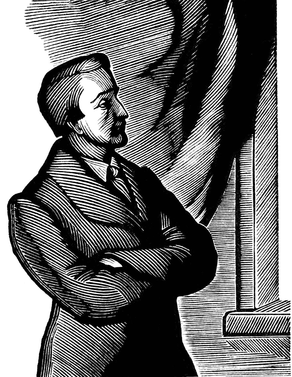 Heinrich Heine, 19. yüzyıl Alman şairi, 1934. by Georgi Yecheistov