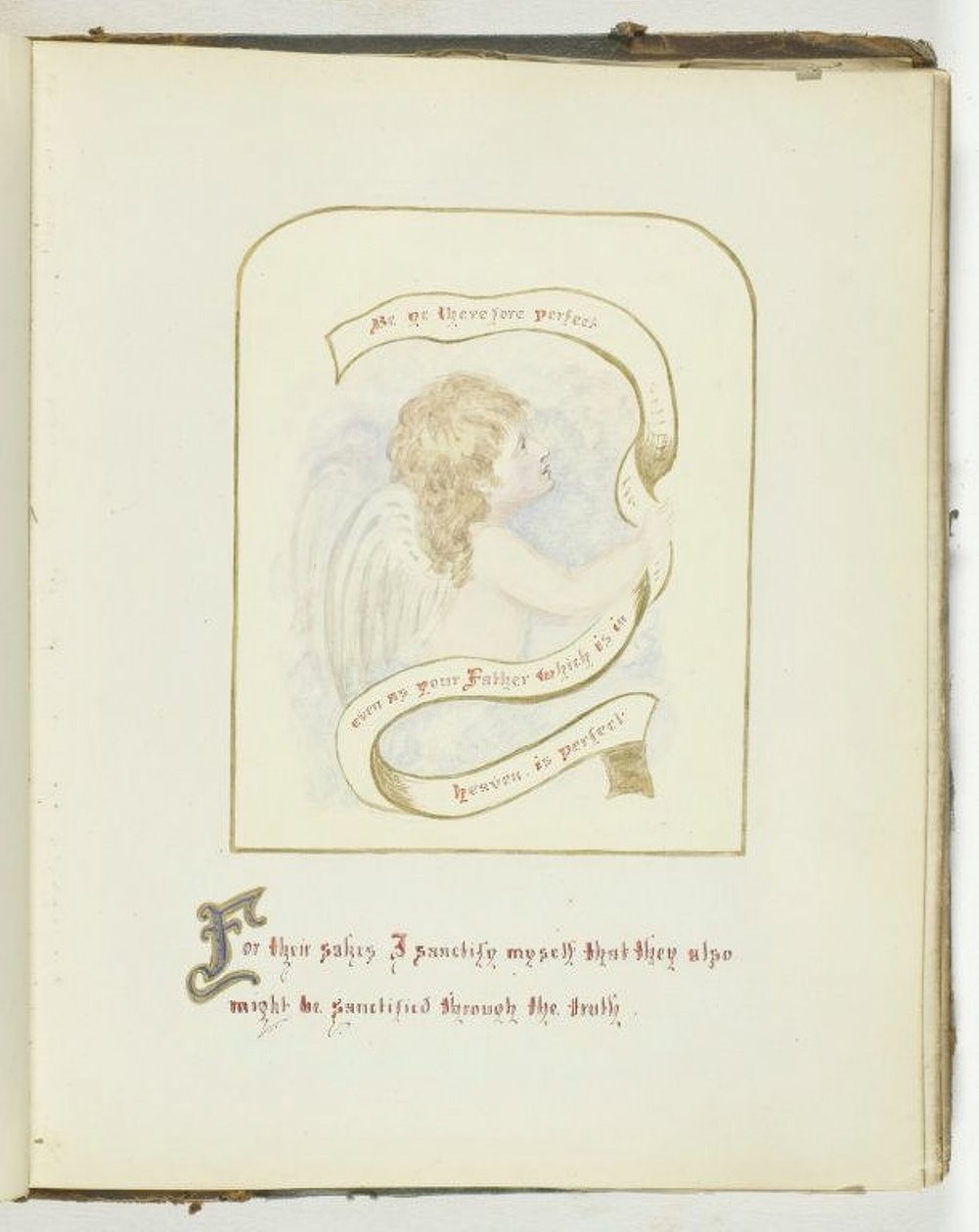 İsimsiz [dini metinli melek yüzlü], 185568. by Georgina Cowper
