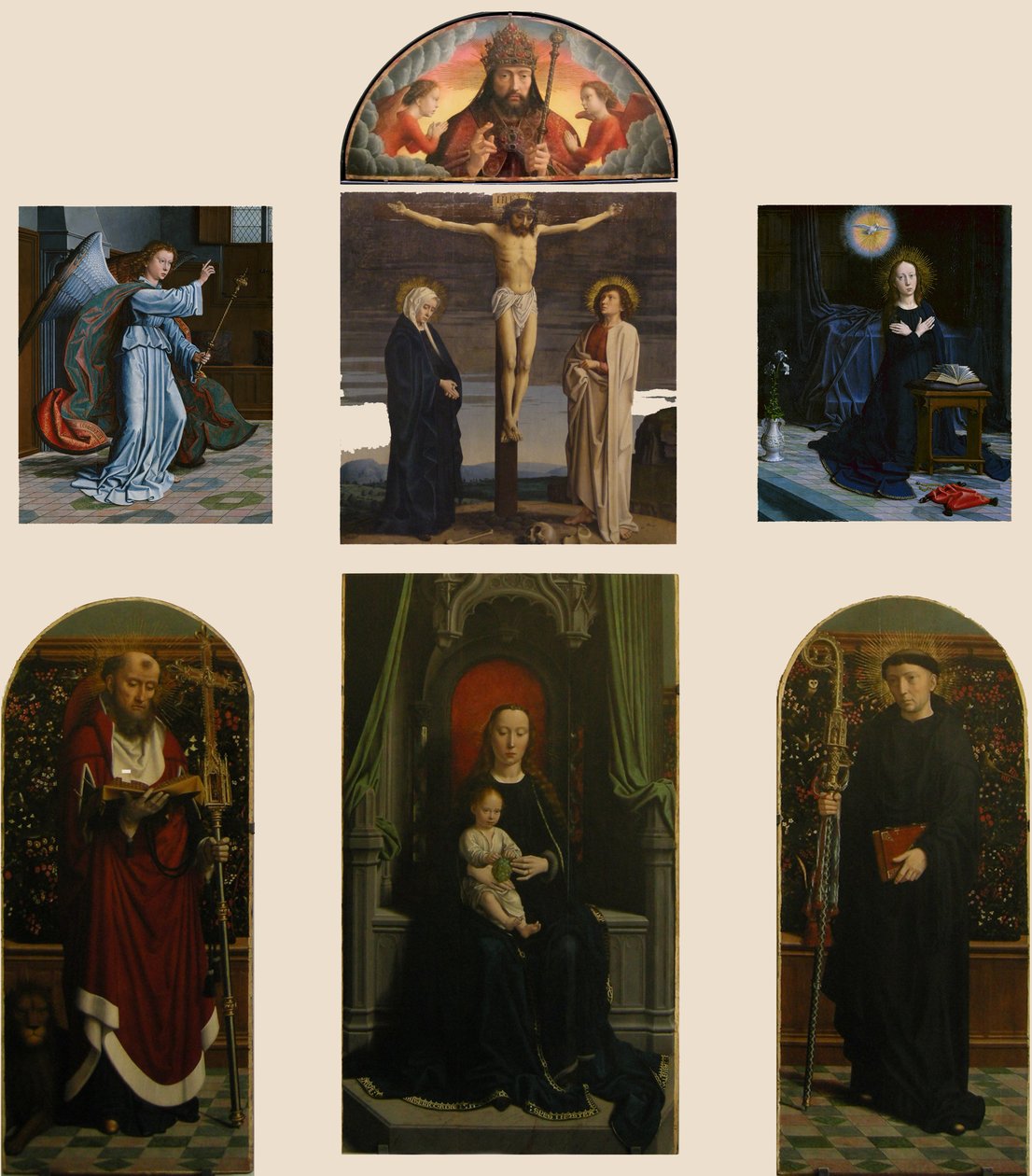 Cervara üçlüsü by Gerard David