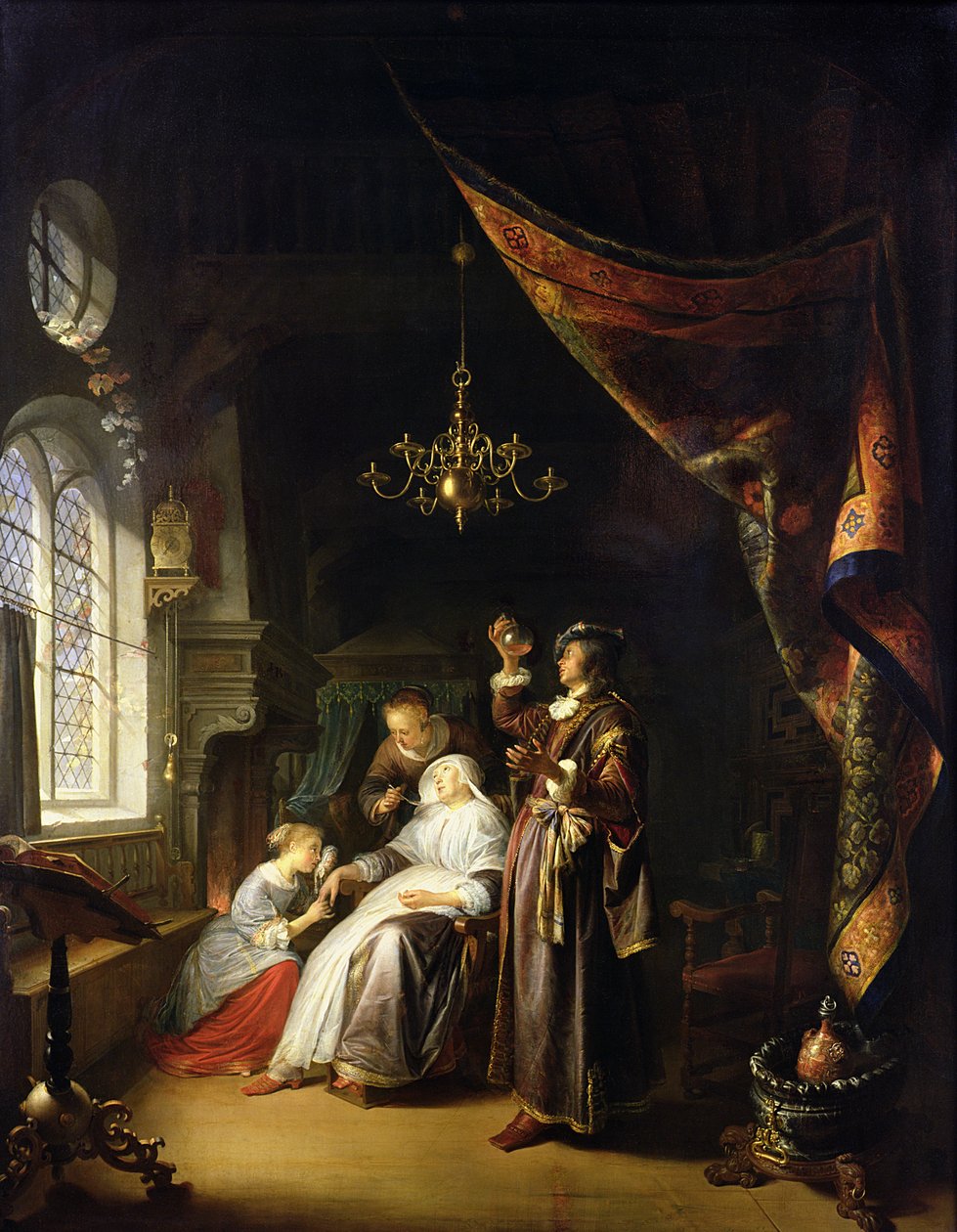 Düşen Kadın, c.1663 by Gerrit Dou
