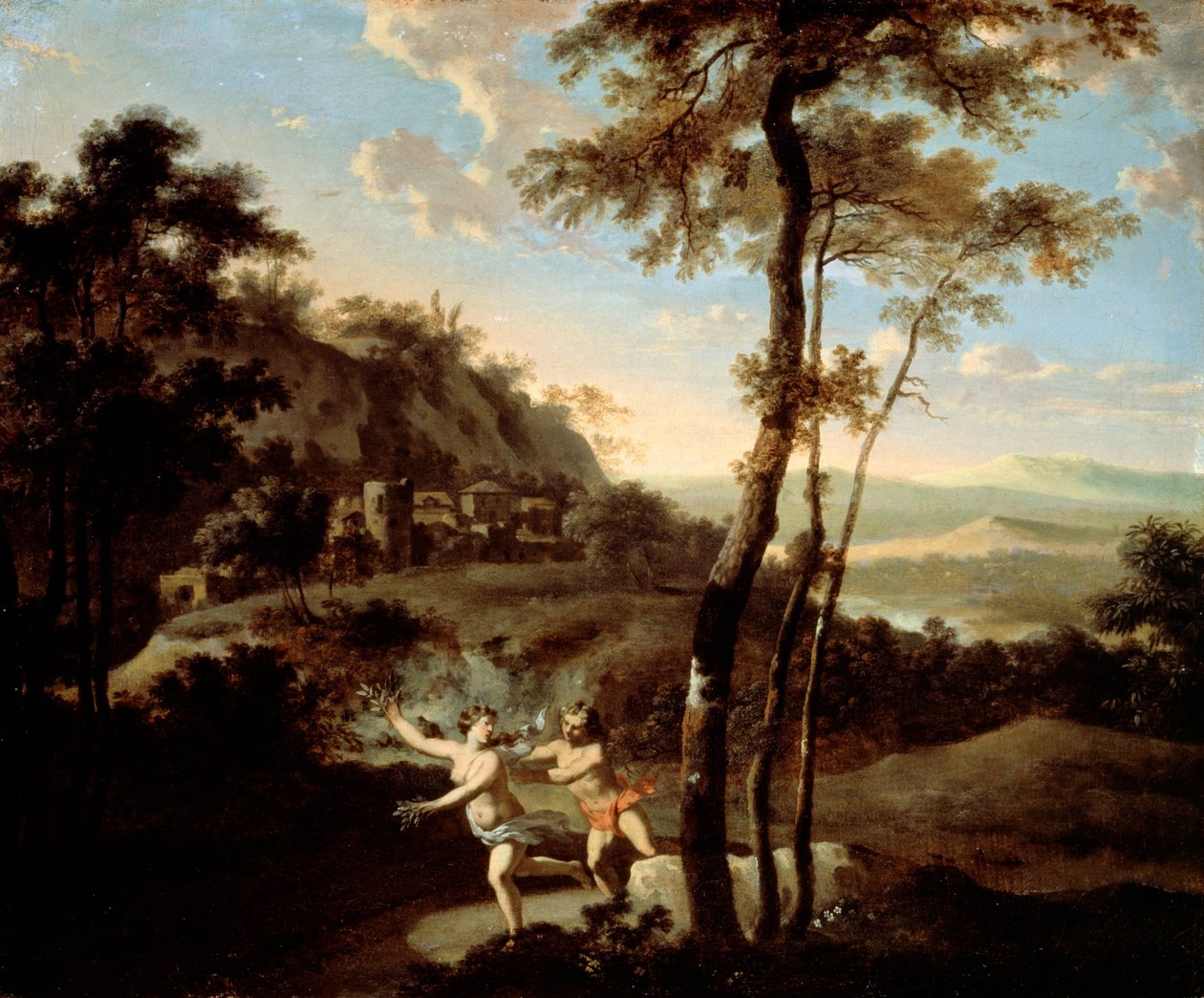 Apollon ve Defne by Gerard Hoet