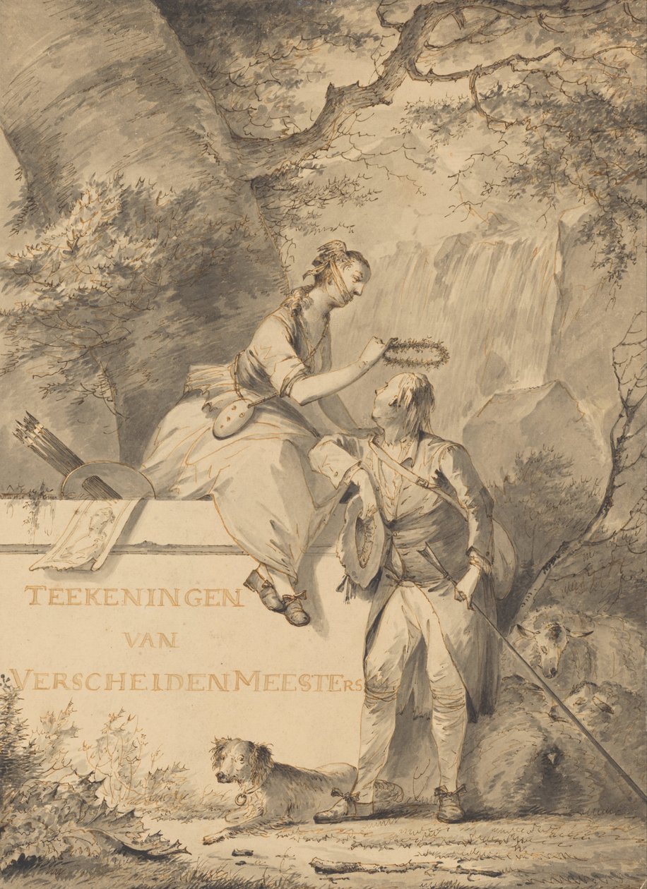 Başlık Sayfası İçin Bir Tasarım by Gerard van Nijmegen