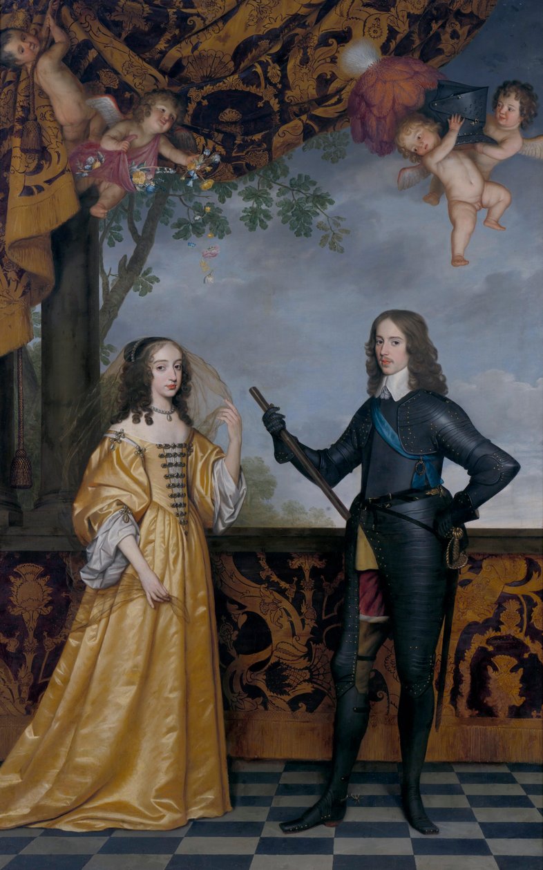 William II (1626-1650), Orange Prensi ve karısı Mary Stuart