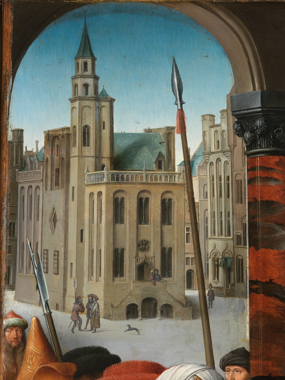 Cambyses'in Hükümünün Detayı by Gerard David