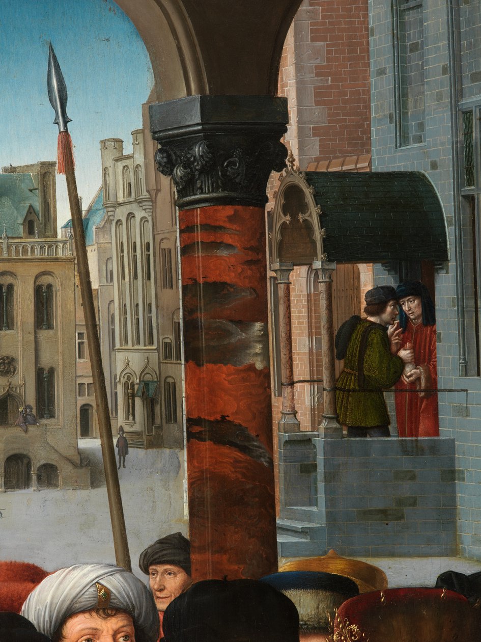 Cambyses'in Hükümünün Detayı by Gerard David