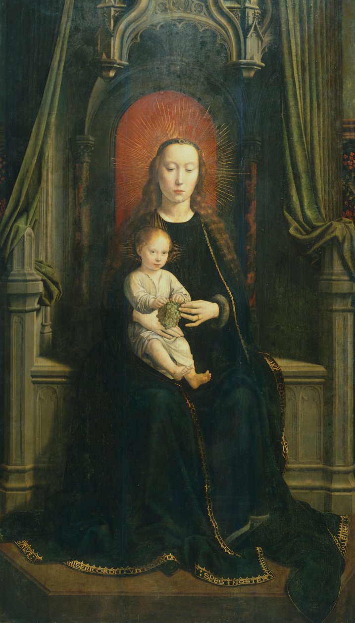 Çocuklu Madonna veya Üzüm Madonna, Cervara Altarpiece