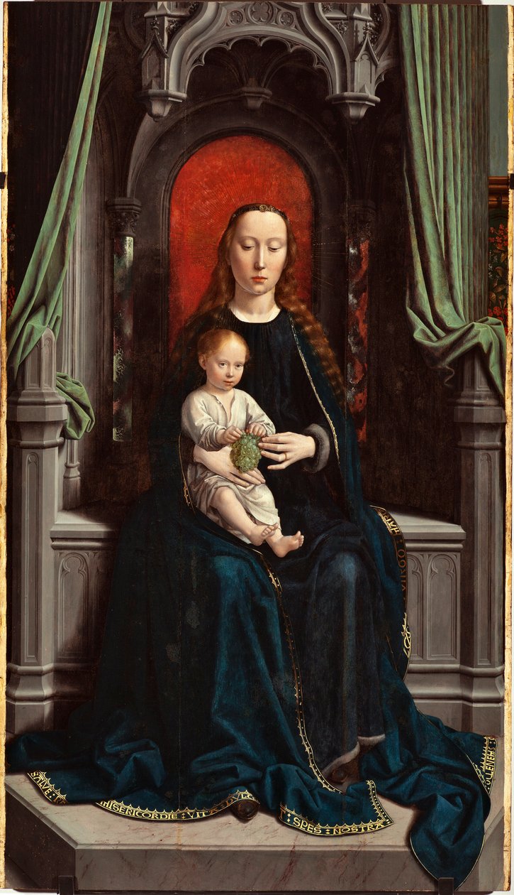 Çocuklu Madonna veya Üzüm Madonna, Cervara Altarpiece