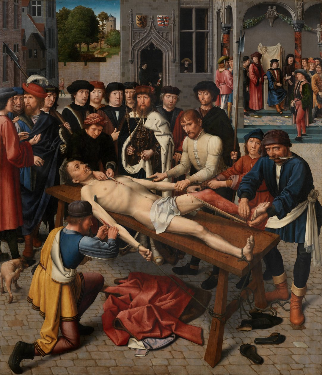 Sisamnes'in Yüzülmesi by Gerard David