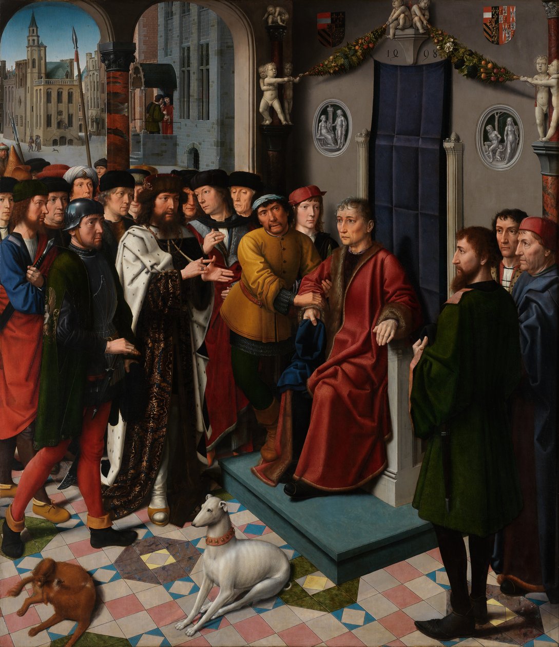 Kambyses'in Yargısı by Gerard David
