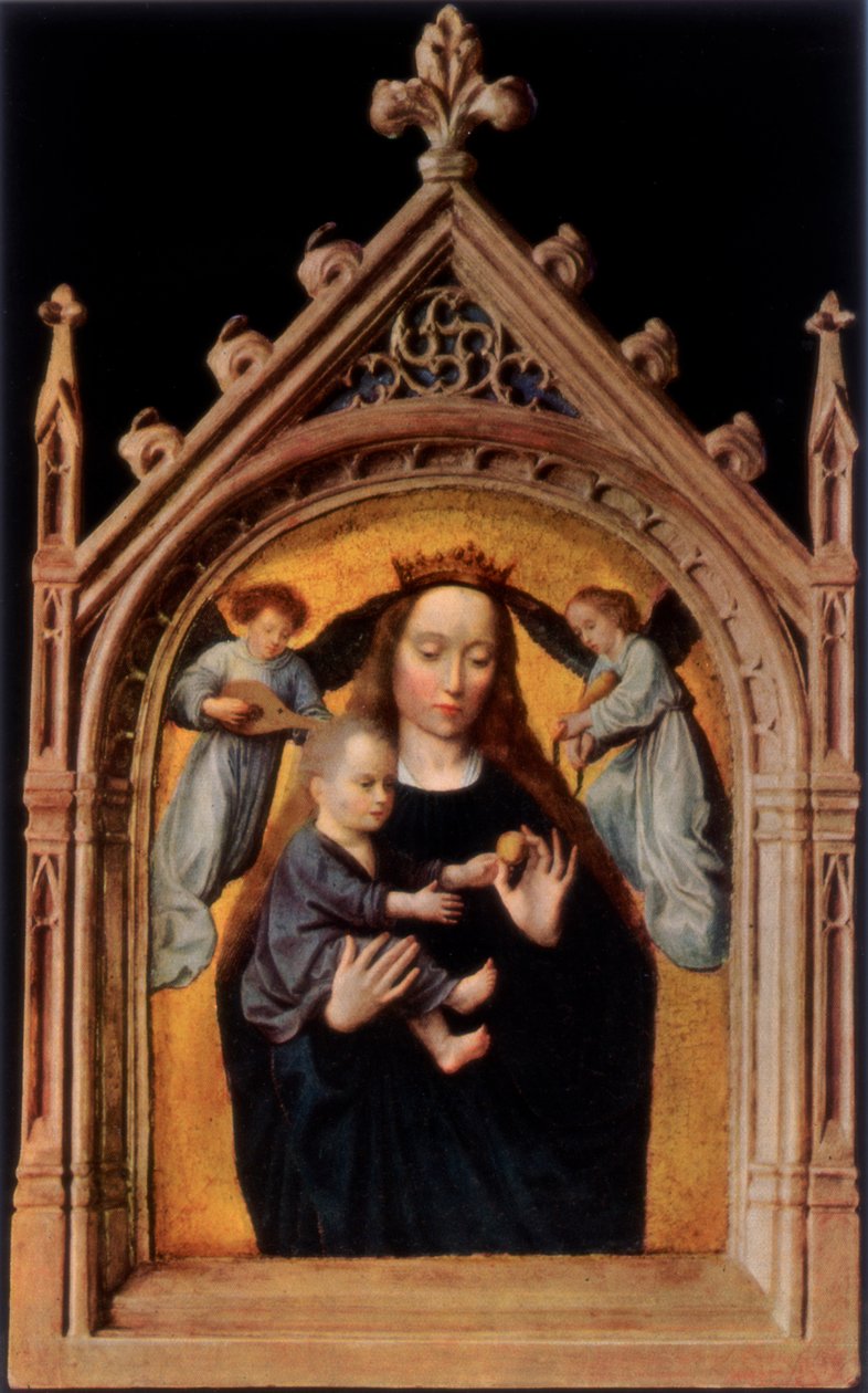 Madonna ve Çocuk, 1927 by Gerard David