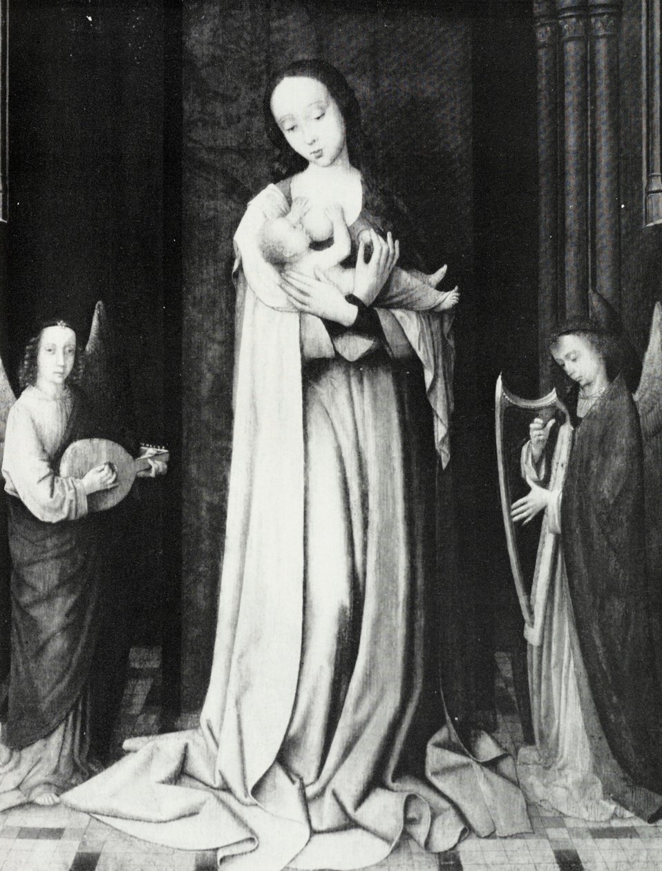 Apsisteki Bakire by Gerard David