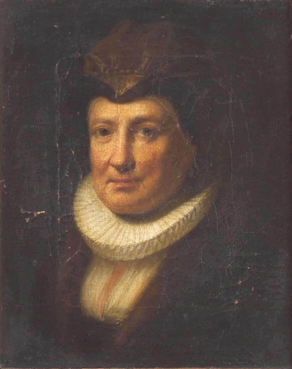Sanatçının Annesinin Portresi by Gerrit Dou