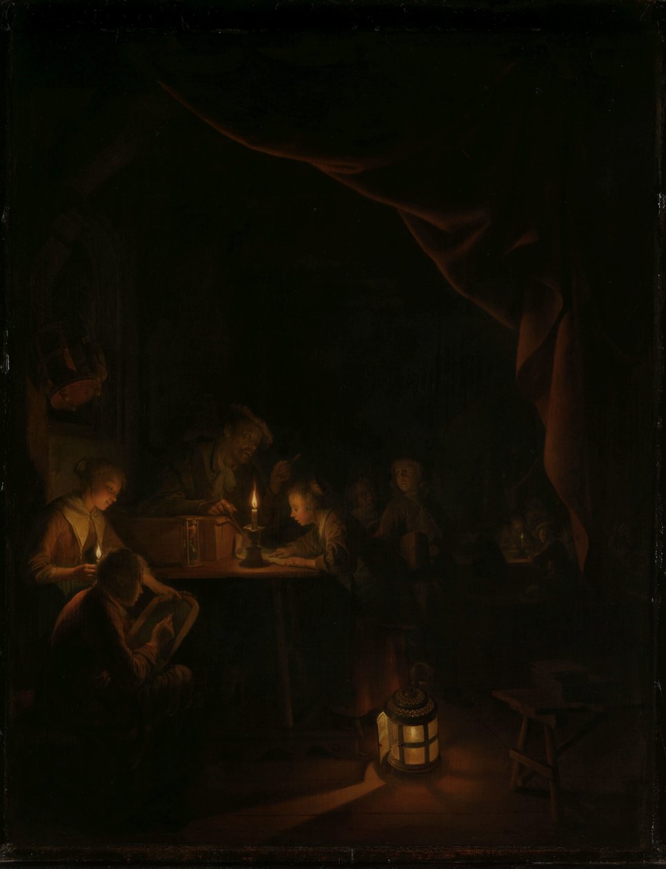 Gece Okulu by Gerrit Dou